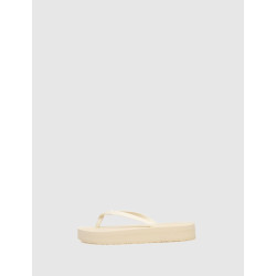 SANDALIA DE DEDO TOMMY HILFIGER MONOGRAM BEACH SANDAL BEIG