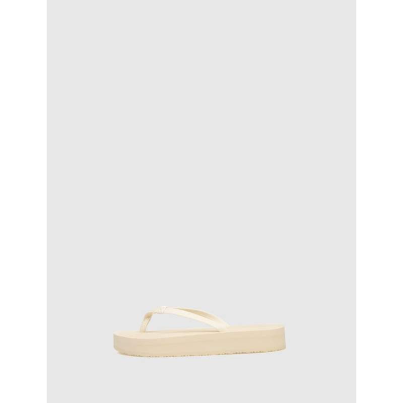 SANDALIA DE DEDO TOMMY HILFIGER MONOGRAM BEACH SANDAL BEIG