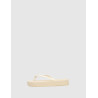 SANDALIA DE DEDO TOMMY HILFIGER MONOGRAM BEACH SANDAL BEIG
