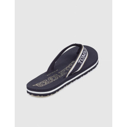 SANDALIA DE DEDO TOMMY HILFIGER HILFIGER BEACH SANDAL MARINO