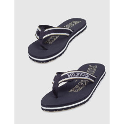 SANDALIA DE DEDO TOMMY HILFIGER HILFIGER BEACH SANDAL MARINO