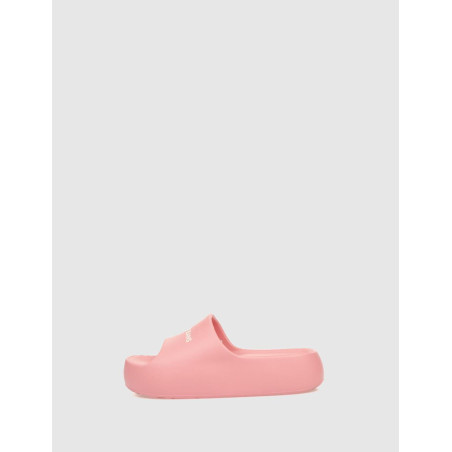 CHANCLA TOMMY HILFIGER TJW CHUNKY FLATFORM SLIDE ROSA