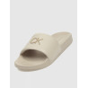 CHANCLA CALVIN KLEIN POOL SLIDE RELOCK BEIG