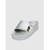 CHANCLA KARL LAGERFELD KONDO MAXI KARL NFT SLIDE PLATA