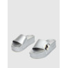 CHANCLA KARL LAGERFELD KONDO MAXI KARL NFT SLIDE PLATA