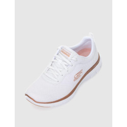 ZAPATILLA SKECHERS FLEX APPEAL 4.0 BRILLIANT VIEW BLANCO