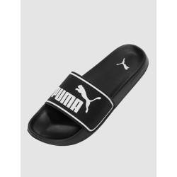 CHANCLA PUMA LEADCAT 2.0 NEGRO LOGO BLANCO