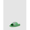 CHANCLA TOMMY HILFIGER TOMMY JEANS FLAG PRINT POOL SLD VERDE
