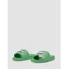 CHANCLA TOMMY HILFIGER TOMMY JEANS FLAG PRINT POOL SLD VERDE