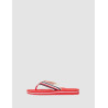 CHANCLA TOMMY HILFIGER TOMMY ESSENTIAL COMFORT SANDAL ROJO