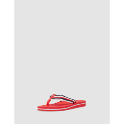 CHANCLA TOMMY HILFIGER TOMMY ESSENTIAL COMFORT SANDAL ROJO