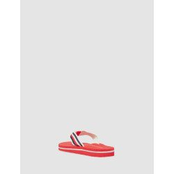CHANCLA TOMMY HILFIGER TOMMY ESSENTIAL COMFORT SANDAL ROJO