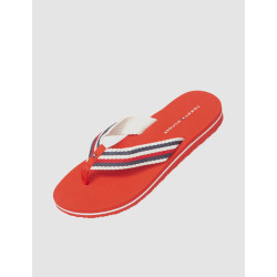 CHANCLA TOMMY HILFIGER TOMMY ESSENTIAL COMFORT SANDAL ROJO