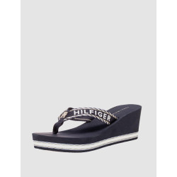 CHANCLA TOMMY HILFIGER TOMMY WEBBING H WEDGW SANDAL MARINO