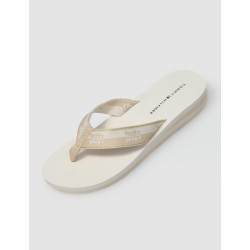 CHANCLA TOMMY HILFIGER TH COLORBLOCK WEBBING SANDAL BEIG