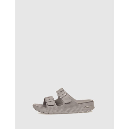 CHANCLA SKECHERS FOAMIES: ARCH FIT FOOTSTEPS - HI'NESS BEIG
