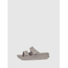CHANCLA SKECHERS FOAMIES: ARCH FIT FOOTSTEPS - HI'NESS BEIG