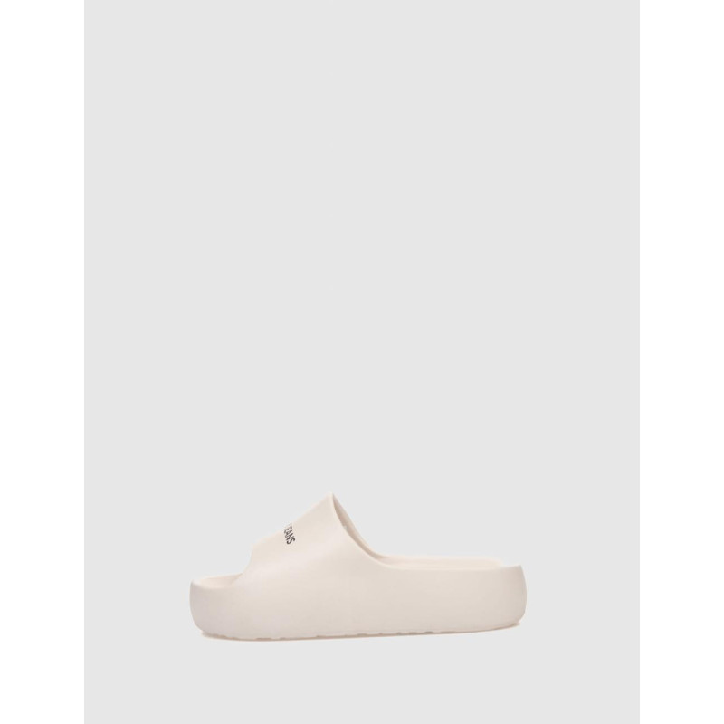 CHANCLA TOMMY HILFIGER TJW CHUNKY FLATFORM SLIDE BEIG