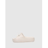 CHANCLA TOMMY HILFIGER TJW CHUNKY FLATFORM SLIDE BEIG