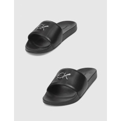 CHANCLA CALVIN KLEIN POOL SLIDE RELOCK NEGRO