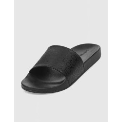 CHANCLA CALVIN KLEIN POOL SLIDE EPI MONO NEGRO