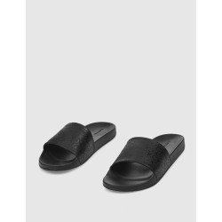 CHANCLA CALVIN KLEIN POOL SLIDE EPI MONO NEGRO