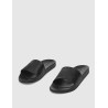 CHANCLA CALVIN KLEIN POOL SLIDE EPI MONO NEGRO