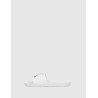 CHANCLA CALVIN KLEIN SLIDE MONOGRAM CO BLANCO