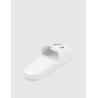 CHANCLA CALVIN KLEIN SLIDE MONOGRAM CO BLANCO