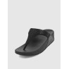 CHANCLA FITFLOP LULU CRYSTAL EMBELLISHED TOE-POST NEGRO