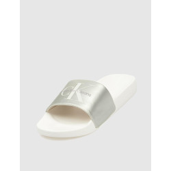 CHANCLA CALVIN KLEIN SLIDE NY PEARL BEIG