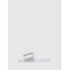 CHANCLA CALVIN KLEIN SLIDE NY PEARL BLANCO