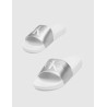 CHANCLA CALVIN KLEIN SLIDE NY PEARL BLANCO