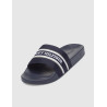 CHANCLA TOMMY HILFIGER TJW CHUNKY FLATFORM SLIDE MARINO