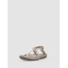 SANDALIA SKECHERS REGGAE SLIM-TAKES TWO TAUPE