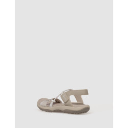 SANDALIA SKECHERS REGGAE SLIM-TAKES TWO TAUPE