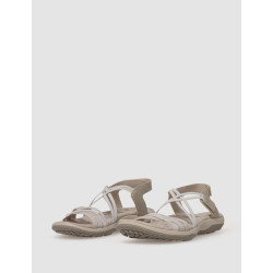 SANDALIA SKECHERS REGGAE SLIM-TAKES TWO TAUPE