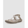 SANDALIA SKECHERS REGGAE SLIM-TAKES TWO TAUPE