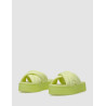 SANDALIA TOMMY HILFIGER TOMMY JEANS FLTFRM SANDAL AMARILLO