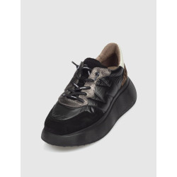 ZAPATILLA WONDERS A-3610 NEGRO