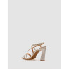 SANDALIA COLETTE 2270 PLATINO