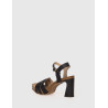 SANDALIA OBVIO 6064 NEGRO