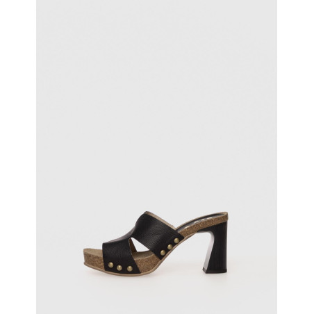 SANDALIA OBVIO 6077 NEGRO