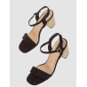 SANDALIA KAMOME TRENDS RAINA NEGRO
