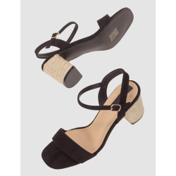 SANDALIA KAMOME TRENDS RAINA NEGRO