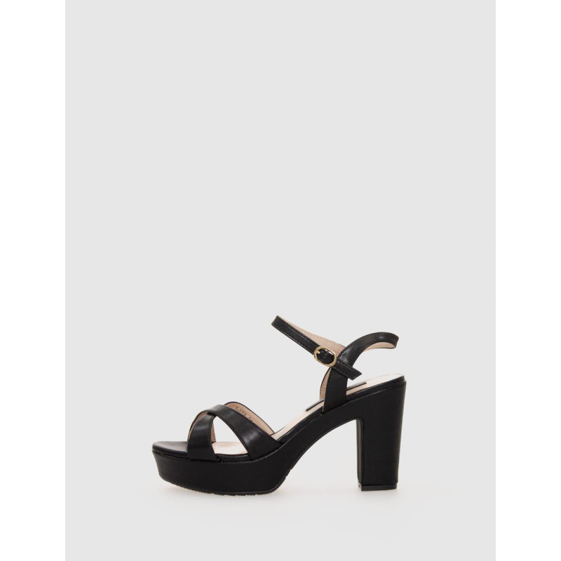 SANDALIA KAMOME TRENDS LINA NEGRO
