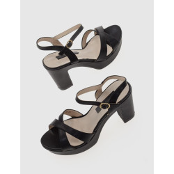 SANDALIA KAMOME TRENDS LINA NEGRO
