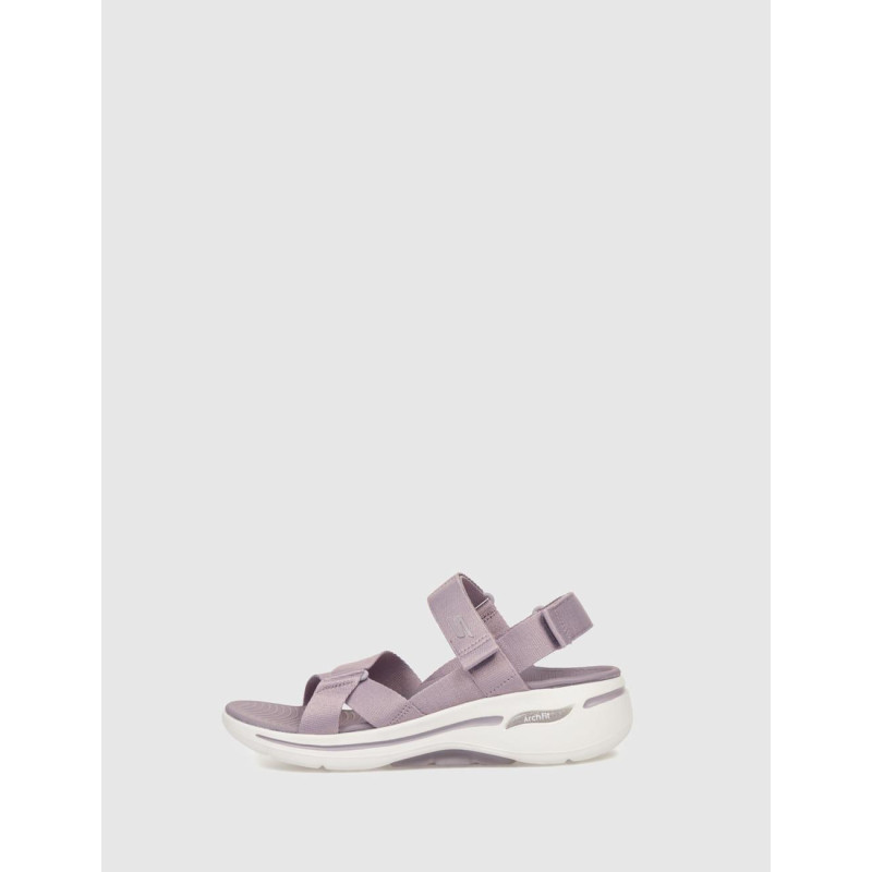 SANDALIA SKECHERS GO WALK ARCH FIT SANDAL LILA
