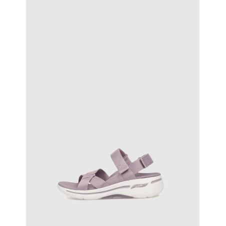 SANDALIA SKECHERS GO WALK ARCH FIT SANDAL LILA