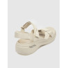 SANDALIA SKECHERS GO WALK ARCH FIT SANDAL BEIG
